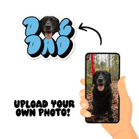 Custom Dog Dad Sticker