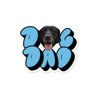 Custom Dog Dad Sticker