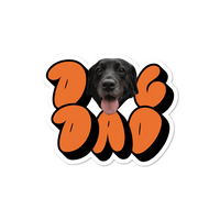 Custom Dog Dad Sticker