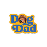 Custom Dog Dad Sticker