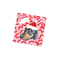 Print custom dog stickers for Christmas - Personalised Dog Stickers